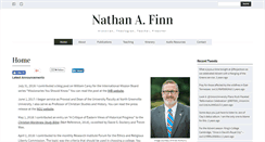 Desktop Screenshot of nathanfinn.com