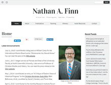 Tablet Screenshot of nathanfinn.com
